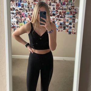 hollister crop tank top